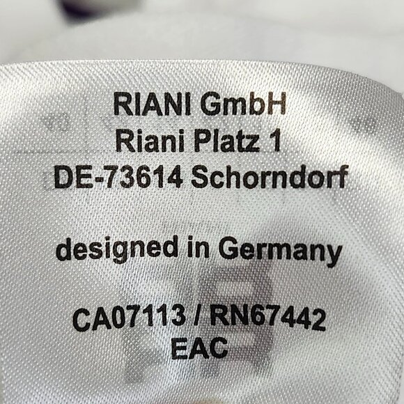 Riani Women's White Top W/Cut Out Sleeves & Knot Size 12 - Picture 11 of 13